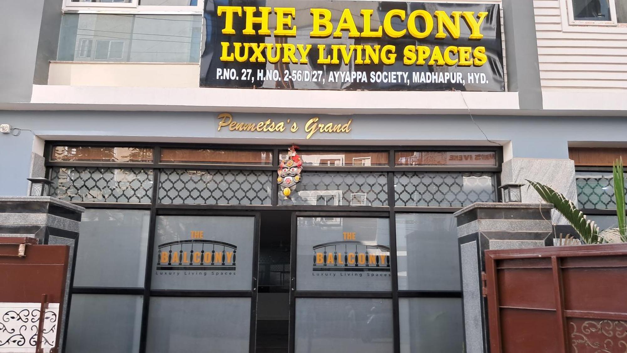 The Balcony Hotel Hyderabad Exteriör bild